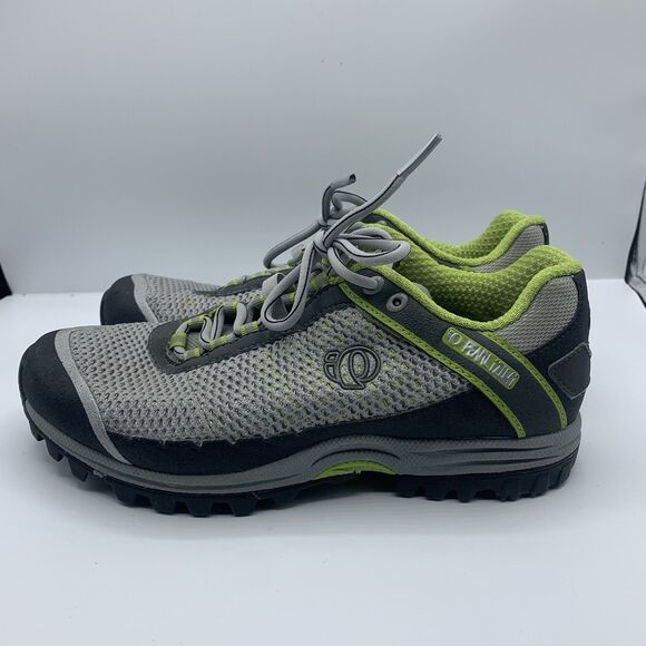Pearl Izumi Womens Cycling Shoe, X-Alp Seek US 9.5 EU 41 Grey/Green - Picture 1 of 8